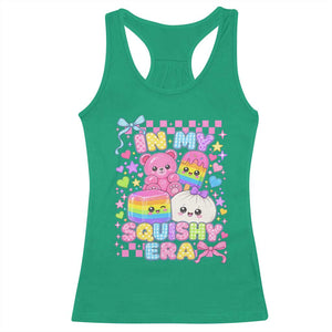 In My Squishy Era Racerback Tank Top Cute Kawaii Pastel Dumpling Graphic