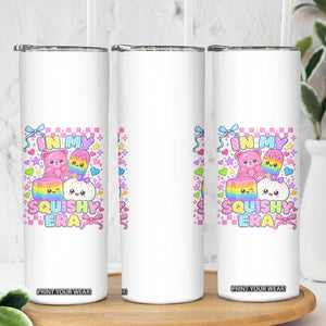 In My Squishy Era Skinny Tumbler Cute Kawaii Pastel Dumpling Graphic