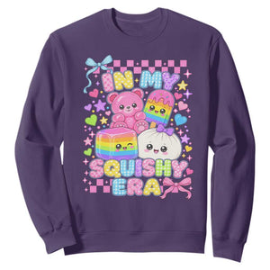 In My Squishy Era Sweatshirt Cute Kawaii Pastel Dumpling Graphic