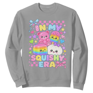 In My Squishy Era Sweatshirt Cute Kawaii Pastel Dumpling Graphic