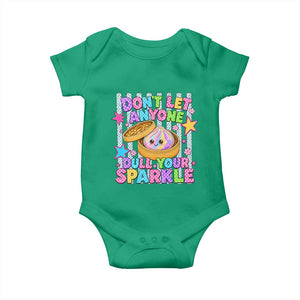 Squishy Lovers Baby Onesie Dont Let Anyone Dull Your Sparkle Cute Rainbow Dumpling Graphic