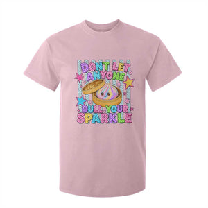 Squishy Lovers T Shirt For Kid Dont Let Anyone Dull Your Sparkle Cute Rainbow Dumpling Graphic