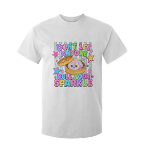 Squishy Lovers T Shirt For Kid Dont Let Anyone Dull Your Sparkle Cute Rainbow Dumpling Graphic