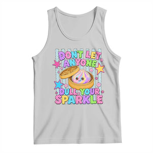 Squishy Lovers Tank Top Dont Let Anyone Dull Your Sparkle Cute Rainbow Dumpling Graphic