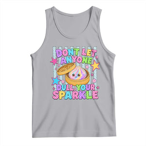 Squishy Lovers Tank Top Dont Let Anyone Dull Your Sparkle Cute Rainbow Dumpling Graphic