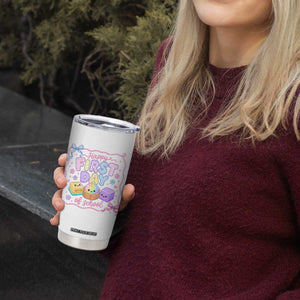 Happy First Day Of School Cute Kawaii Squishy Back To School Graphic Tumbler Cup