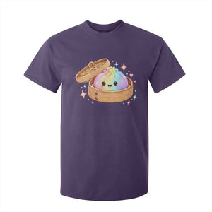 Cute Rainbow Dumpling Squishy T Shirt For Kid Kawaii Graphic TS10 Purple Print Your Wear