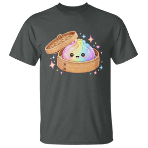 Cute Rainbow Dumpling Squishy T Shirt Kawaii Graphic TS10 Dark Heather Print Your Wear