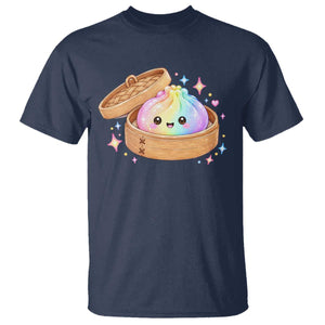 Cute Rainbow Dumpling Squishy T Shirt Kawaii Graphic TS10 Navy Print Your Wear