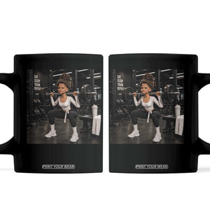 Disgusting Gym Girl Funny Workout Meme Coffee Mug Humor Fitness Lovers TS10 Black Print Your Wear