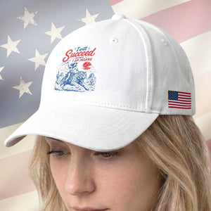 I Will Succeed Because I Am Insane Cowgirl Riding Tiger Vintage Graphic Baseball Cap TS10 Print Your Wear