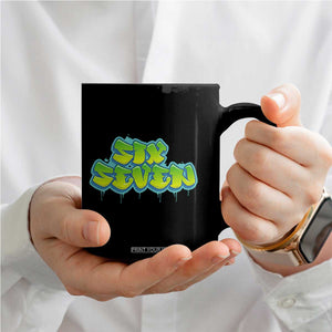 67 Meme Coffee Mug Six Seven Funny Gen Alpha Slang Saying TS10 Print Your Wear
