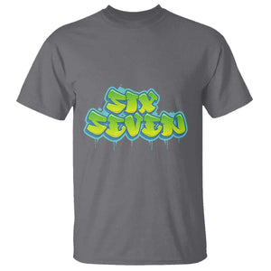 67 Meme T Shirt Six Seven Funny Gen Alpha Slang Saying TS10 Charcoal Print Your Wear