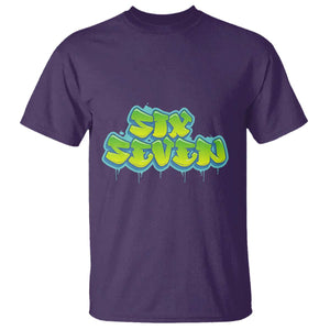 67 Meme T Shirt Six Seven Funny Gen Alpha Slang Saying TS10 Purple Print Your Wear