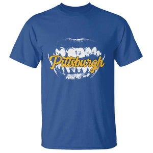 PFS Game Day T Shirt Streetwear Steel City Pride TS10 Royal Blue Print Your Wear