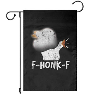 Silly Goose Meme Garden Flag Retro F-Honk-F Funny Farm Animal TS10 Black Print Your Wear