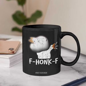 Silly Goose Meme Coffee Mug Retro F-Honk-F Funny Farm Animal TS10 Print Your Wear