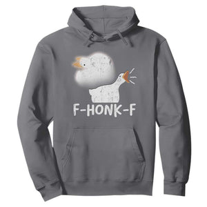 Silly Goose Meme Hoodie Retro F-Honk-F Funny Farm Animal TS10 Charcoal Print Your Wear
