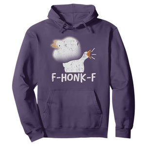 Silly Goose Meme Hoodie Retro F-Honk-F Funny Farm Animal TS10 Purple Print Your Wear