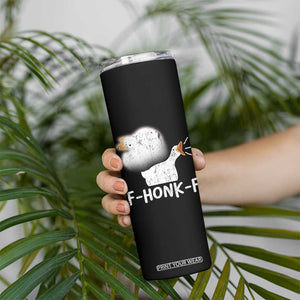 Silly Goose Meme Skinny Tumbler Retro F-Honk-F Funny Farm Animal TS10 Print Your Wear