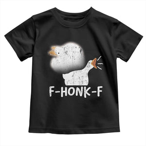Silly Goose Meme Toddler T Shirt Retro F-Honk-F Funny Farm Animal TS10 Black Print Your Wear