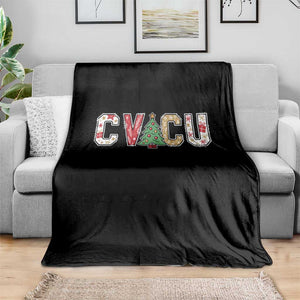 Christmas CVICU Nurse Throw Blanket Cardiovascular Intensive Care Unit Cardiac Nurse TS10 Print Your Wear