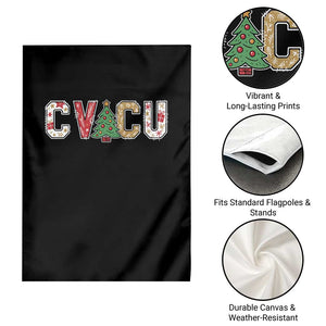Christmas CVICU Nurse Garden Flag Cardiovascular Intensive Care Unit Cardiac Nurse TS10 Print Your Wear