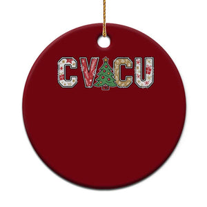 Christmas CVICU Nurse Ceramic Ornament Cardiovascular Intensive Care Unit Cardiac Nurse TS10 1pc Red Print Your Wear