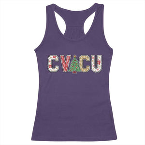Christmas CVICU Nurse Racerback Tank Top Cardiovascular Intensive Care Unit Cardiac Nurse TS10 Purple Print Your Wear