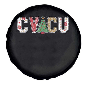 Christmas CVICU Nurse Spare Tire Cover Cardiovascular Intensive Care Unit Cardiac Nurse TS10 Print Your Wear