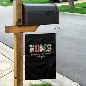 Sonographer Christmas Garden Flag RDMS Ultrasound Tech Technologist Gift TS10 Print Your Wear