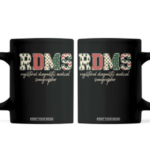 Sonographer Christmas Coffee Mug RDMS Ultrasound Tech Technologist Gift - Print Your Wear