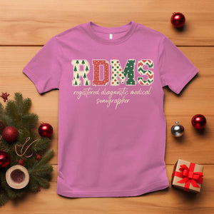 Sonographer Christmas T Shirt RDMS Ultrasound Tech Technologist Gift TS10 Azalea Print Your Wear