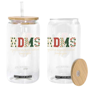 Sonographer Christmas Glass Can RDMS Ultrasound Tech Technologist Gift - Print Your Wear