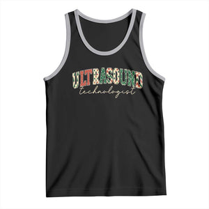 Christmas Ultrasound Technologist Tank Top Sonographer Sonography Student Gift TS10 Black Athletic Heather Print Your Wear