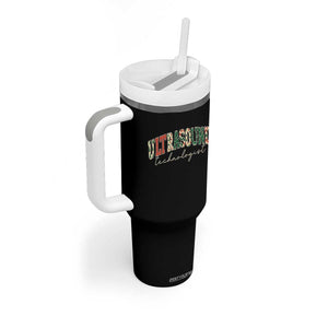 Christmas Ultrasound Technologist Tumbler With Handle Sonographer Sonography Student Gift TS10 Print Your Wear