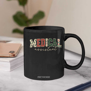 Christmas Medical Assistant Coffee Mug MA Nurse Grad Gift - Print Your Wear