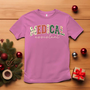 Christmas Medical Assistant T Shirt MA Nurse Grad Gift TS10 Azalea Print Your Wear