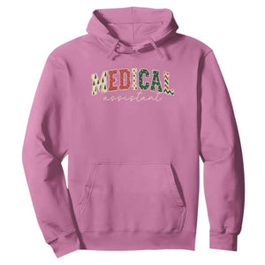 Christmas Medical Assistant Hoodie MA Nurse Grad Gift TS10 Azalea Print Your Wear