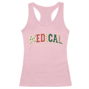 Christmas Medical Assistant Racerback Tank Top MA Nurse Grad Gift TS10 Light Pink Print Your Wear