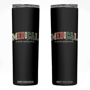 Christmas Medical Assistant Skinny Tumbler MA Nurse Grad Gift - Print Your Wear