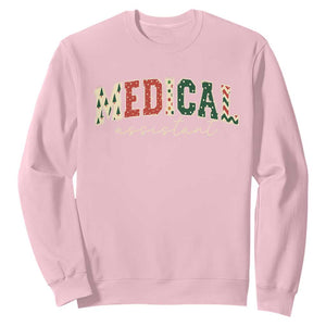 Christmas Medical Assistant Sweatshirt MA Nurse Grad Gift - Print Your Wear