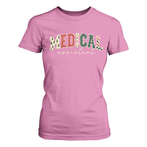 Christmas Medical Assistant T Shirt For Women MA Nurse Grad Gift TS10 Azalea Print Your Wear