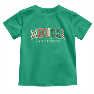 Christmas Medical Assistant Toddler T Shirt MA Nurse Grad Gift TS10 Irish Green Print Your Wear