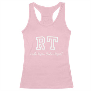 Radiology Technologist Racerback Tank Top RT Xray Rad Tech Gift TS10 Light Pink Print Your Wear