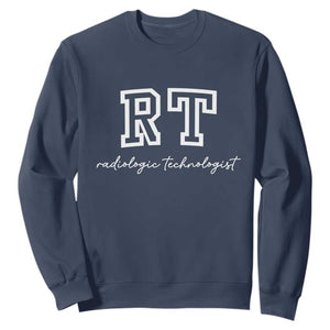 Radiology Technologist Sweatshirt RT Xray Rad Tech Gift TS10 Navy Print Your Wear