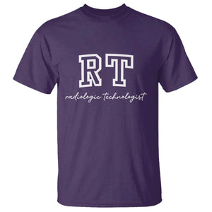 Radiology Technologist T Shirt RT Xray Rad Tech Gift TS10 Purple Print Your Wear