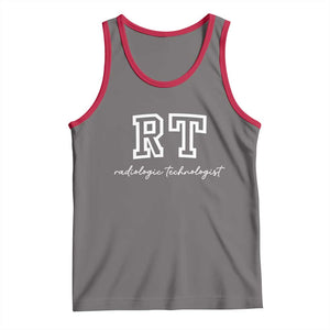 Radiology Technologist Tank Top RT Xray Rad Tech Gift TS10 Deep Heather Red Print Your Wear