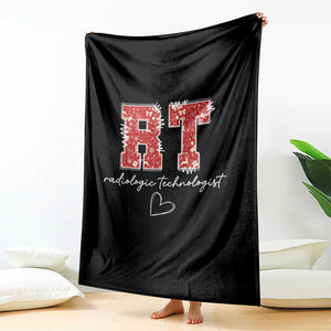 Christmas Radiology Throw Blanket RT Xray Rad Tech Gift TS10 Print Your Wear