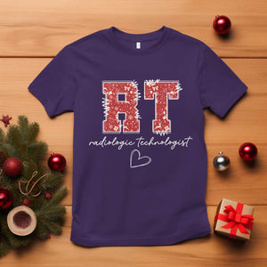Christmas Radiology T Shirt RT Xray Rad Tech Gift TS10 Purple Print Your Wear